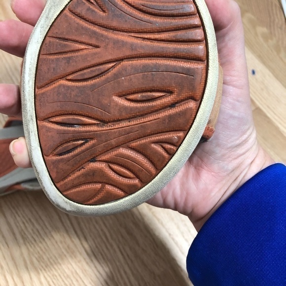 Dansko Orange Slip On Sandals Sz 36 Open Toe - Picture 7 of 7